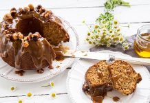 Λαχταριστό Κέικ Ολικής Άλεσης με Μέλι και Ελαιόλαδο