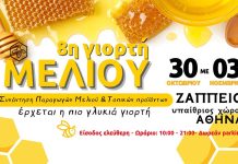 8η Γιορτή Μελιού στο Ζάππειο (30/10-03/11)