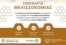 Σεμινάρια Μελισσοκομίας απο το Ινστιτούτο Γεωπονικών Επιστημών
