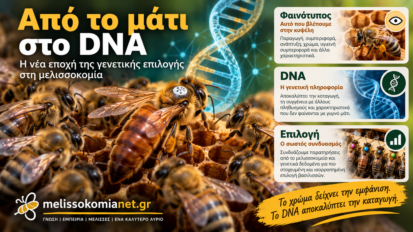Από το Μάτι στο DNA_ Η Μελισσοκομία του Μέλλοντος